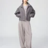 Korte blouson van katoenmix voor dames