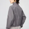 Korte blouson van katoenmix voor dames
