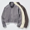 Korte blouson van katoenmix voor dames