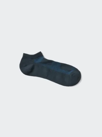 Korte herensokken van mesh-pile