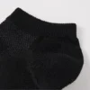 Korte herensokken van mesh-pile