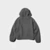 Korte parka van katoenmix voor dames