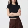 Linnen-katoenen Shorts voor dames