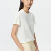 Linnen T-shirt voor dames