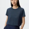 Linnen T-shirt voor dames