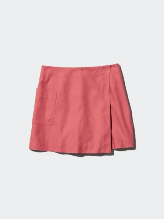 Linnenmix broekrok voor dames