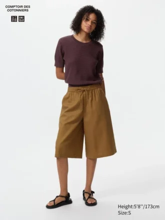 Linnenmix Culottes voor dames