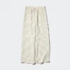 Linnenmix Easy-broek voor dames | Gestreepte
