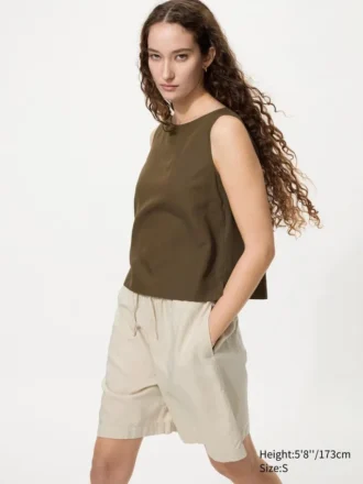 Linnenmix Easy Shorts voor dames