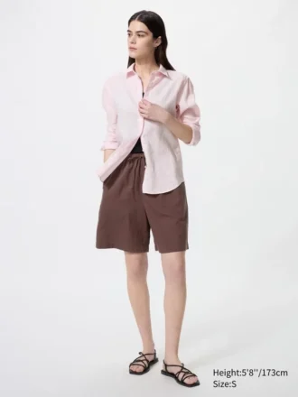Linnenmix Easy Shorts voor dames