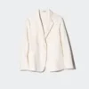 Linnenmix jas voor dames