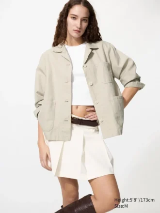 Linnenmix overalls voor dames