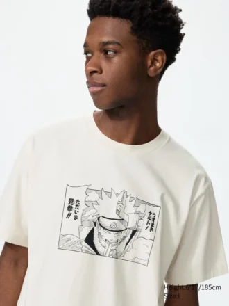 Manga Ut Shueisha 100Th UT grafisch T-shirt voor heren | Naruto