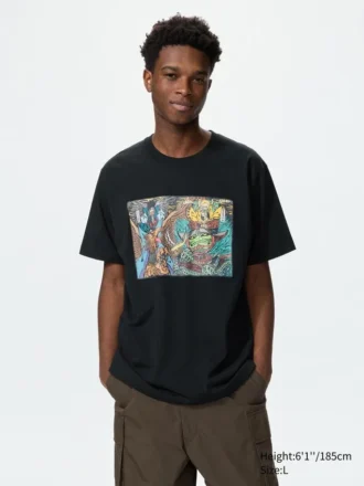 Manga Ut Shueisha 100Th UT grafisch T-shirt voor heren | Naruto