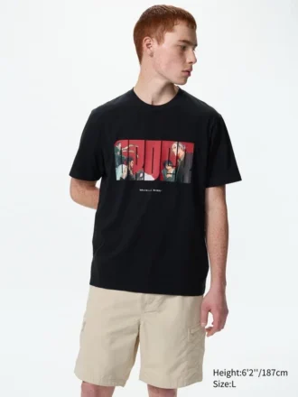 Manga Ut Shueisha 100Th UT grafisch T-shirt voor heren | Sakamoto Days