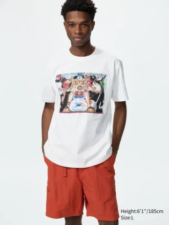 Manga Ut Shueisha 100Th UT Graphic T-shirt voor heren | One Piece