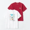 Manga Ut Shueisha 100Th UT T-shirt met print voor heren | Chibi Maruko-Chan