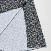 Midi-rok met print en split voor dames