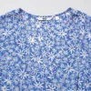 Mini-jurk met V-hals en Longsleeves voor dames