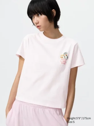 Mofusand Ut grafisch T-shirt voor dames