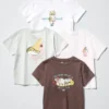 Mofusand Ut grafisch T-shirt voor dames Mofusand Ut grafisch T-shirt voor dames