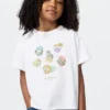 Mofusand UT T-shirt met print voor kinderen