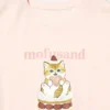Mofusand UT T-shirt met print voor kinderen