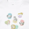 Mofusand UT T-shirt met print voor kinderen