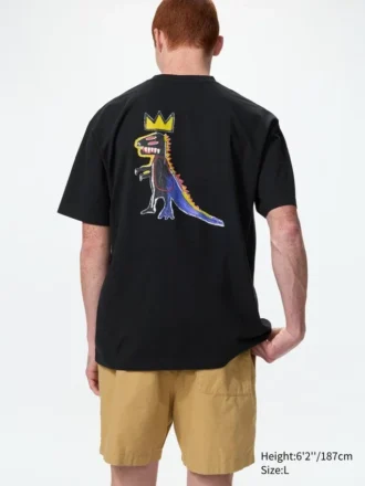 Ny Pop Art UT T-shirt met print voor heren | Basquiat