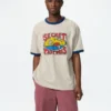 Ny Pop Art UT T-shirt met print voor heren | Basquiat