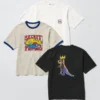 Ny Pop Art UT T-shirt met print voor heren | Basquiat
