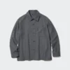 Overshirts van geborsteld twill voor heren