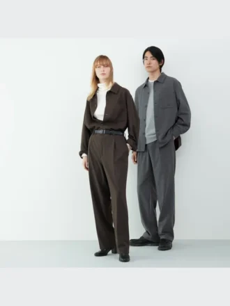 Overshirts van geborsteld twill voor heren