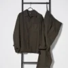 Overshirts van geborsteld twill voor heren