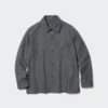 Overshirts van geborsteld twill voor heren