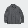 Overshirts van geborsteld twill voor heren