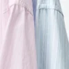 Oversized katoen overhemd voor dames | Gestreepte