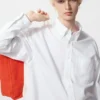 Oversized Oxford-overhemd voor heren