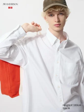 Oversized Oxford-overhemd voor heren