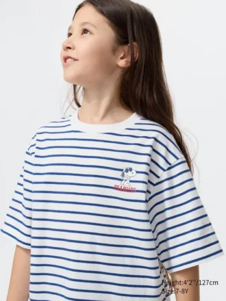 Peanuts UT T-shirt met print voor kinderen
