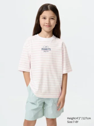 Peanuts UT T-shirt met print voor kinderen