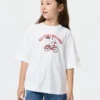 Peanuts UT T-shirt met print voor kinderen