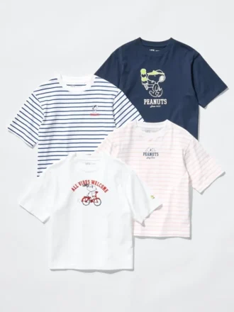 Peanuts UT T-shirt met print voor kinderen