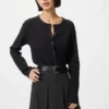 Pointelle-vest voor dames