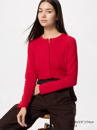 Pointelle-vest voor dames