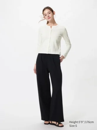 Pointelle-vest voor dames