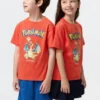 Pokamon UT T-shirt met print voor kinderen