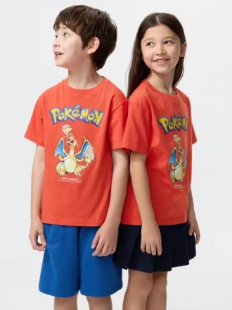 Pokamon UT T-shirt met print voor kinderen