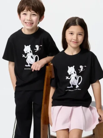 Pokamon UT T-shirt met print voor kinderen