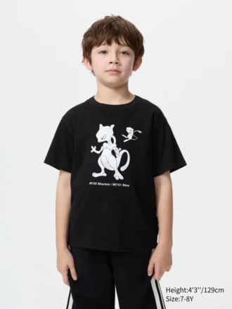 Pokamon UT T-shirt met print voor kinderen